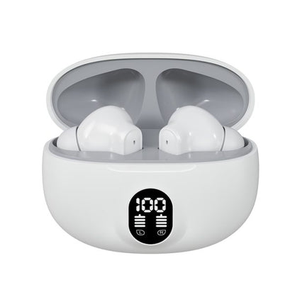 M04 Wireless Earbuds  | LED Display & Mic | For Android/iPhone