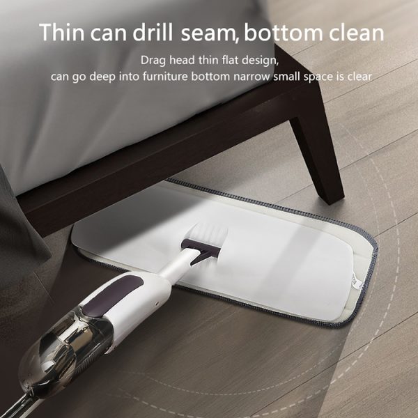 Lightweight 360° Microfiber Spray Mop for Wet & Dry Cleaning