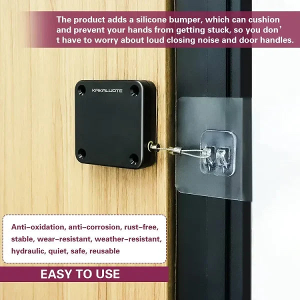 Portable Automatic Stainless Steel Door Closer with Sensor