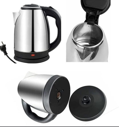 Premium Quality Stainless Steel Electric Kettle (silver)