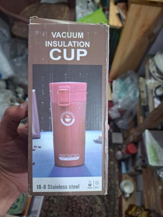 500ml Stainless Steel Travel Mug - Vacuum Insulated (Random Color)