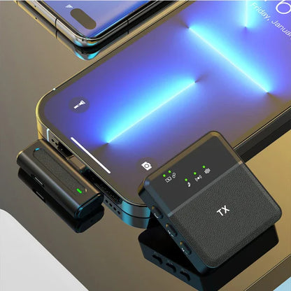 SX8 Compact Wireless Mic –  For android and i phone