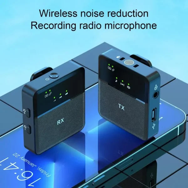 SX8 Compact Wireless Mic –  For android and i phone