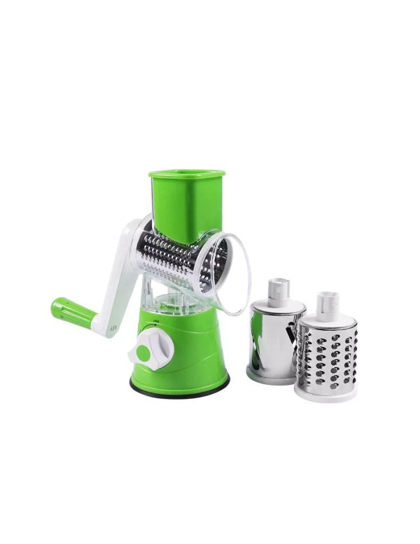 Tabletop Drum Grater | Manual Veggie Cutter & Slicer | Multi-Use Kitchen Tool